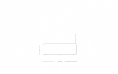 Dimensoes do produto sofa berg